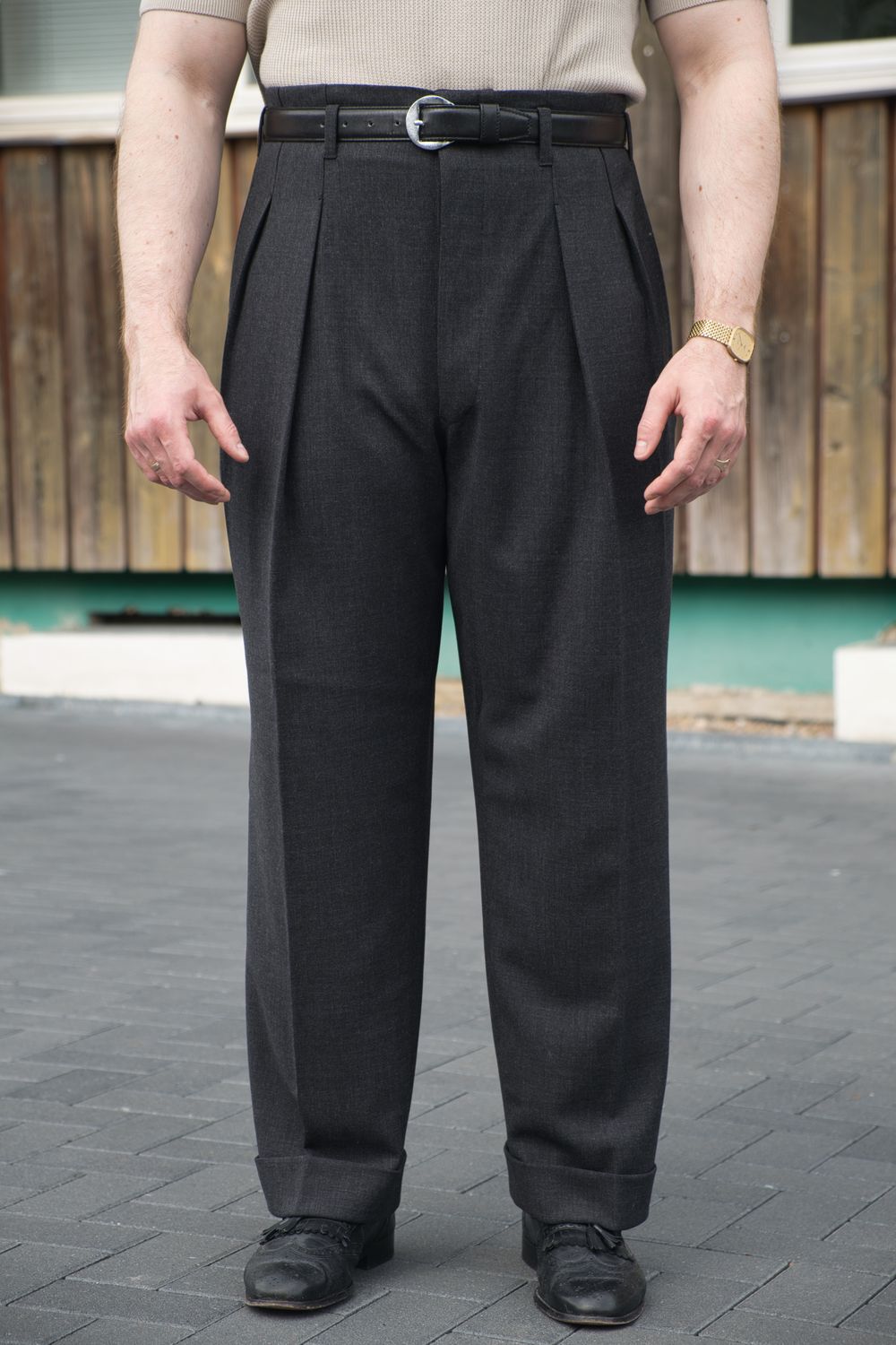 Hollywood Trouser – High Waist Bundhose nach 1930er Vorbild