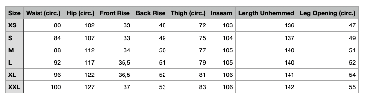 Hollywood Trouser *PRE SALE*