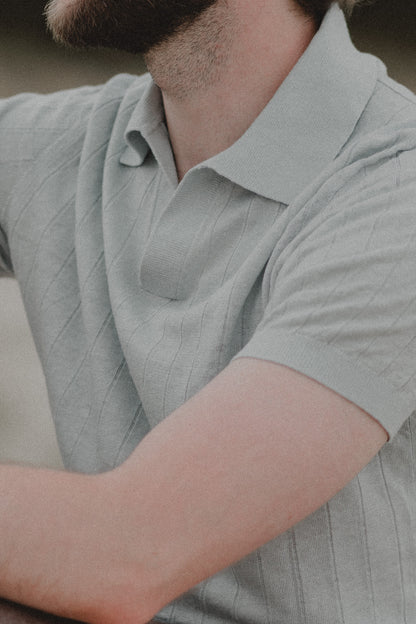 Poloshirt Leinen