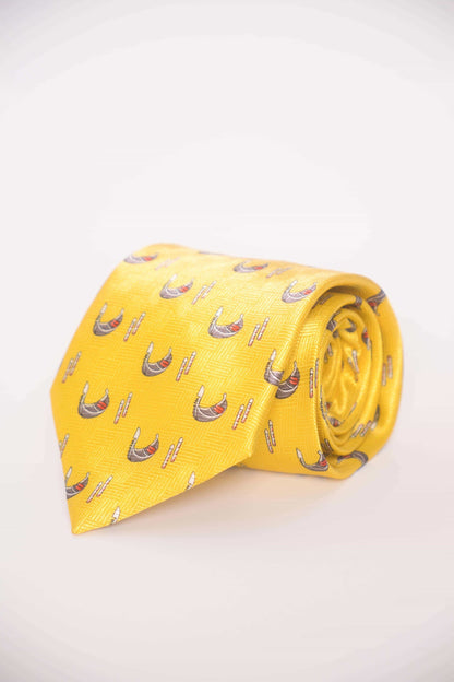 Kuratierte Vintage Krawatten – in Schwarz, dunklen Tönen und Beige