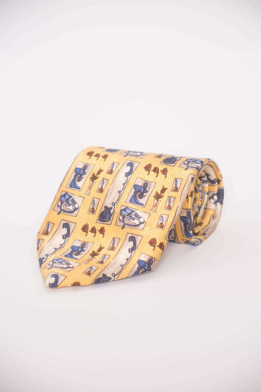 Kuratierte Vintage Krawatten – helle Töne mit Charakter