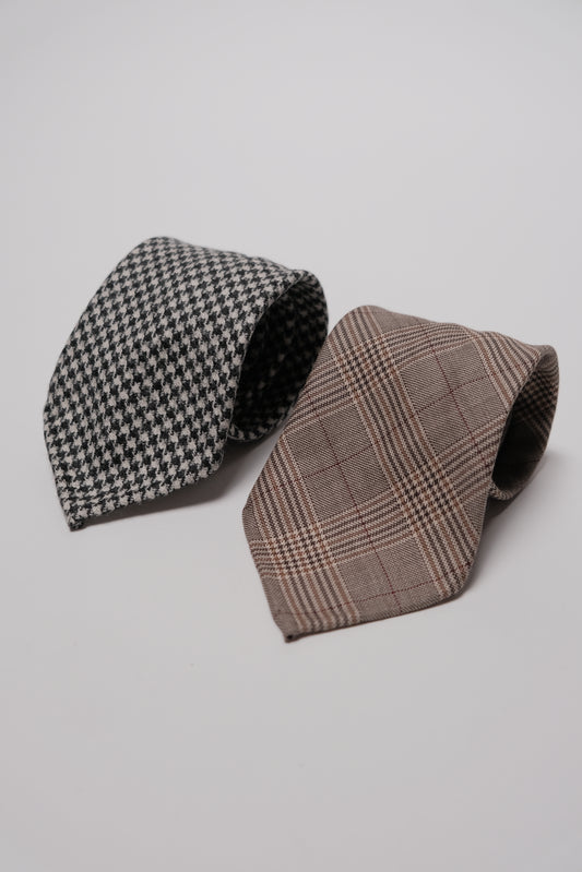 Krawatte – 100 % Wolle, Handgefertigt