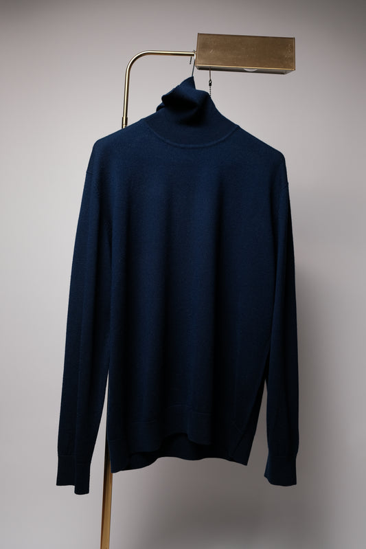Rollkragen Pullover - 100% Merino Wolle