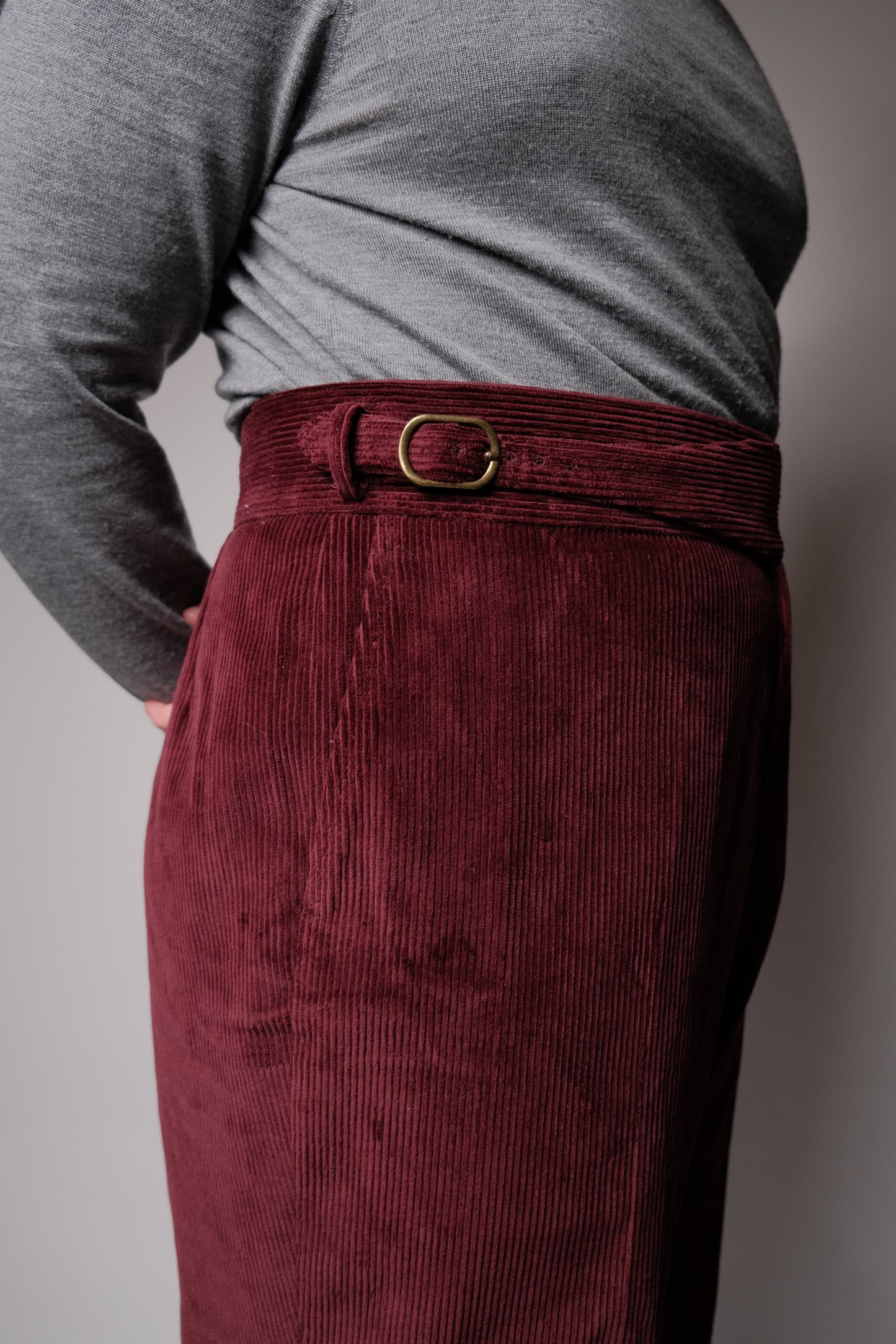 Flat Front Gurkha Trouser