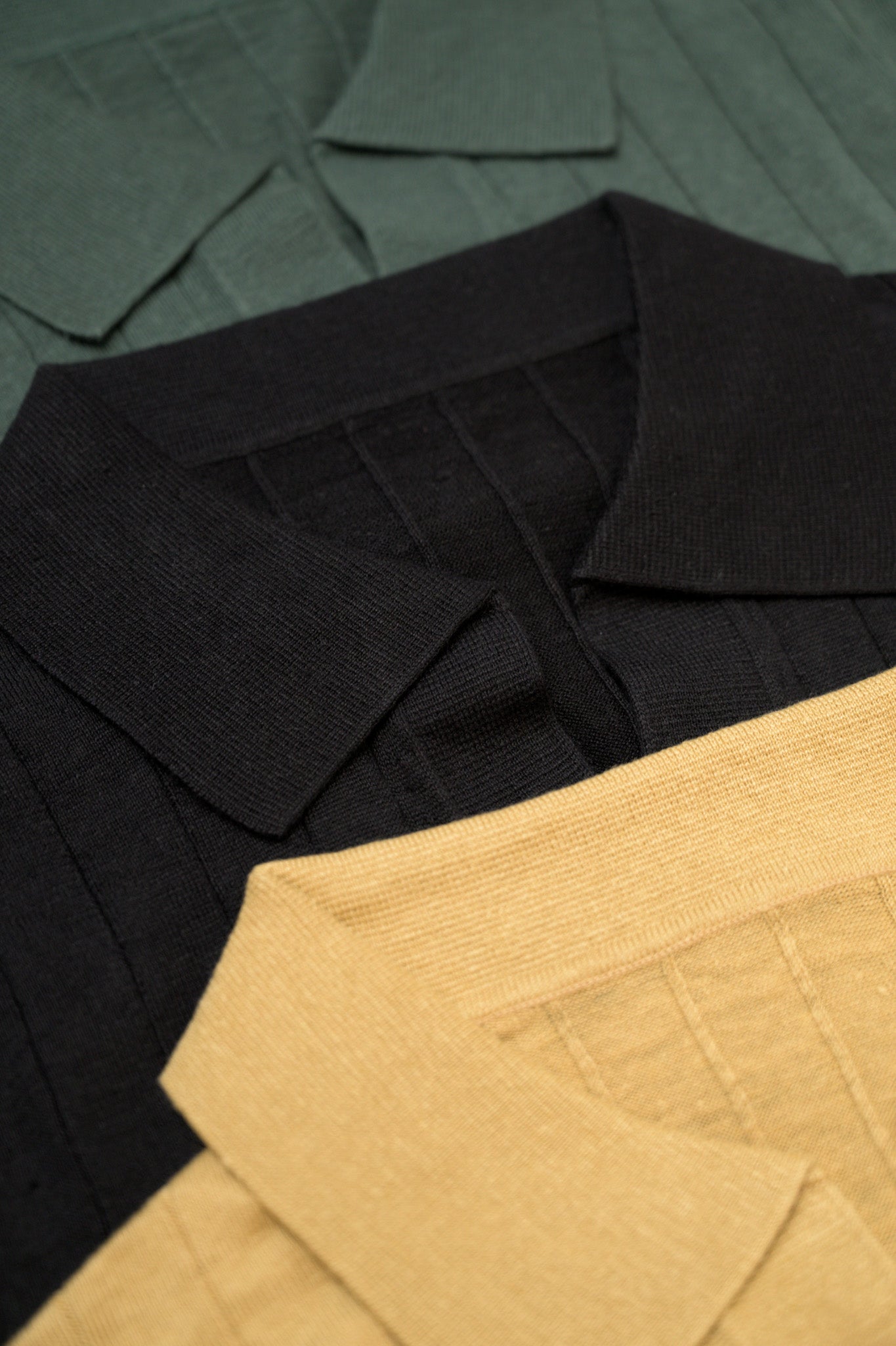 Poloshirt Leinen