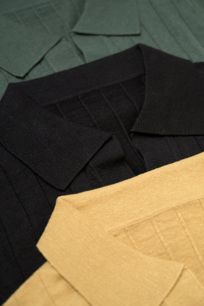 Poloshirt Leinen