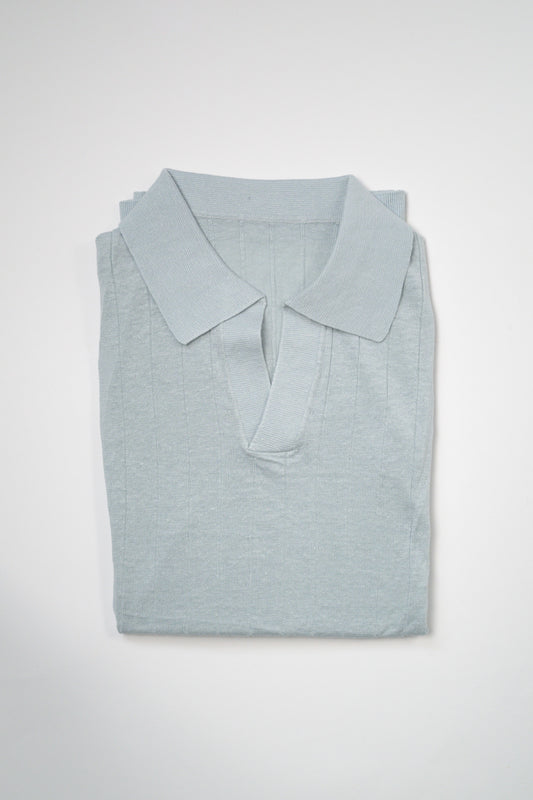 Poloshirt Leinen
