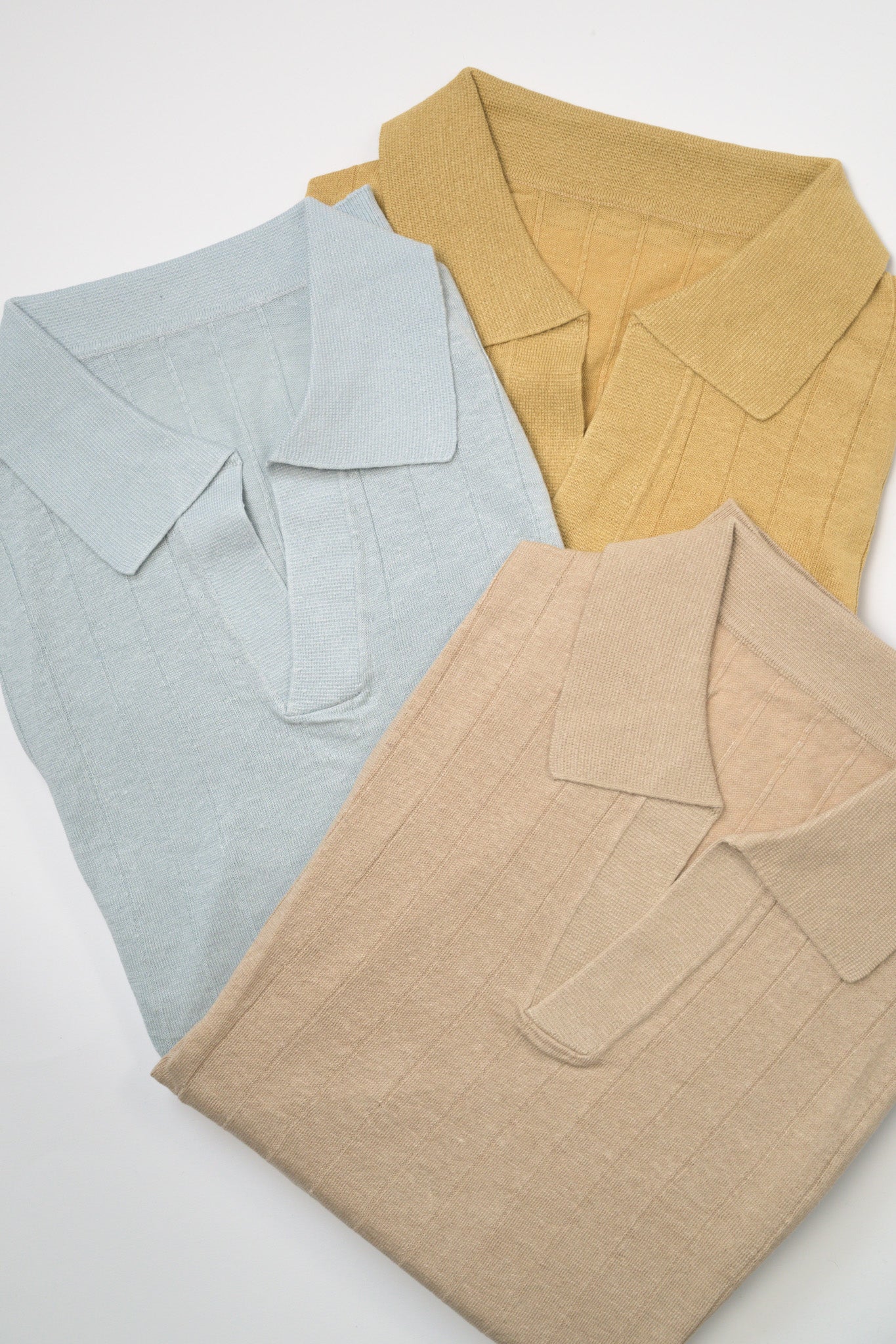 Poloshirt Leinen